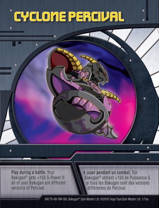 1sa Cyclone Percival Cyclone Percival Bakugan