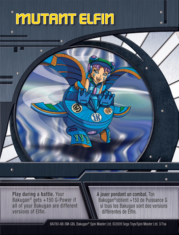 3sa Mutant Elfin Mutant Elfin Bakugan