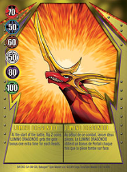 14 48b Lumino Dragonoid Bakugan Gundalian Invaders 1 48b Card Set