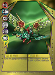 15 48b The AU Wind Bakugan Gundalian Invaders 1 48b Card Set