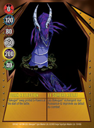 19 48b Dark Reflection Bakugan Gundalian Invaders 1 48b Card Set