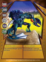 23 48b Twisted Heat Bakugan Gundalian Invaders 1 48b Card Set
