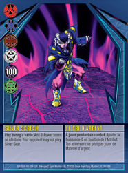 36 48b Silver Scream Bakugan Gundalian Invaders 1 48b Card Set