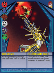 39 48b Late Sunset Bakugan Gundalian Invaders 1 48b Card Set