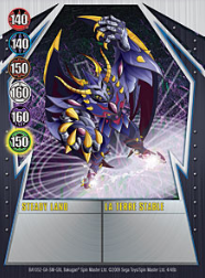 4 48b Steady Land Bakugan Gundalian Invaders 1 48b Card Set