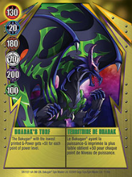 11 48c Dharaks Turf Bakugan Gundalian Invaders 1 48c Card Set