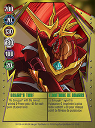 12 48c Dragos Turf Bakugan Gundalian Invaders 1 48c Card Set