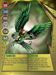 13 48c Hawktor Bakugan Gundalian Invaders 1 48c Card Set