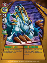 20 48c Bridge of Light Bakugan Gundalian Invaders 1 48c Card Set