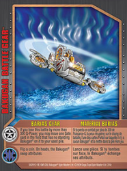 2c Barias Gear Bakugan 1 4c Battle Gear Card Set