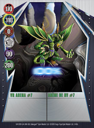 3 48c VR Arena 7 Bakugan Gundalian Invaders 1 48c Card Set