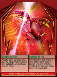 31 48c Charge of Fire Bakugan Gundalian Invaders 1 48c Card Set