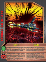 3c Lansor Bakugan 1 4c Battle Gear Card Set
