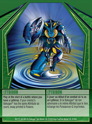 41 48c Lythirus Bakugan Gundalian Invaders 1 48c Card Set