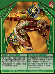 44 48c Magnetic Copper Bakugan Gundalian Invaders 1 48c Card Set