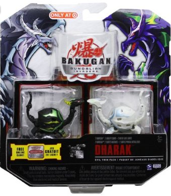 Bakugan Evil Twin Packs Evil Twin Dharak 1 Bakugan Evil Twin Packs