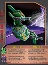 5d Swayther Bakugan 1 6d Battle Gear Card Set