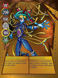 18e Calming Earth Bakugan Gundalian Invaders 1 47e Card Set