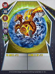 1e VR Arena 13 Bakugan Gundalian Invaders 1 47e Card Set