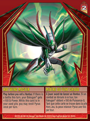 28e Hot Wind Master Bakugan Gundalian Invaders 1 47e Card Set