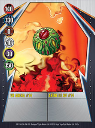 2e VR Arena 14 Bakugan Gundalian Invaders 1 47e Card Set