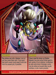 30e Stagger Bakugan Gundalian Invaders 1 47e Card Set