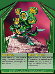 36e Copper Wish Bakugan Gundalian Invaders 1 47e Card Set