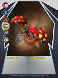 3e VR Arena 15 Bakugan Gundalian Invaders 1 47e Card Set