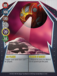 8e AG Plains Bakugan Gundalian Invaders 1 47e Card Set