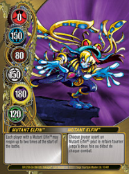 10f Mutant Elfin Bakugan Mechtanium Surge 1 48f Card Set