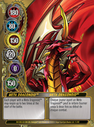11f Meta Dragonoid Bakugan Mechtanium Surge 1 48f Card Set