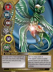 14f Flash Ingram Bakugan Mechtanium Surge 1 48f Card Set