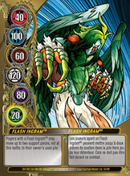 16f Flash Ingram Bakugan Mechtanium Surge 1 48f Card Set