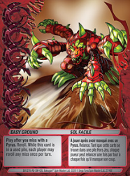 27f Easy Ground Bakugan Mechtanium Surge 1 48f Card Set