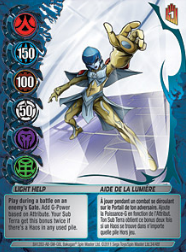 34f Light Help Bakugan Mechtanium Surge 1 48f Card Set