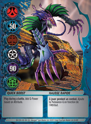 35f Quick Boost Bakugan Mechtanium Surge 1 48f Card Set