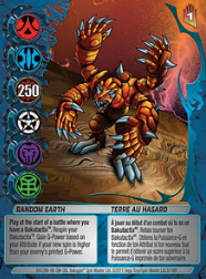 37f Random Earth Bakugan Mechtanium Surge 1 48f Card Set