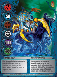 39f Water Help Bakugan Mechtanium Surge 1 48f Card Set