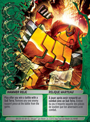 44f Hammer Relic Bakugan Mechtanium Surge 1 48f Card Set