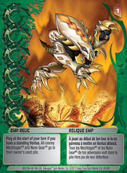 45f Emp Relic Bakugan Mechtanium Surge 1 48f Card Set