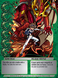 47f Agro Relic Bakugan Mechtanium Surge 1 48f Card Set