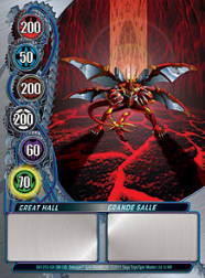 6f Great Hall Bakugan Mechtanium Surge 1 48f Card Set