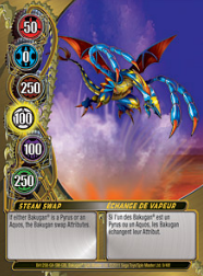 9f Steam Swap Bakugan Mechtanium Surge 1 48f Card Set