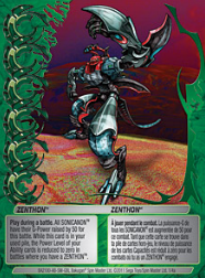 Zenthon Bakugan 1 4a Mechtogan Card Set